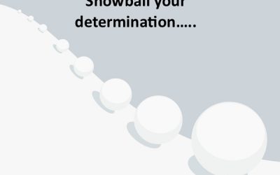 Using Self-Hypnosis For A Snow Balling Effect of Enhanced Determination