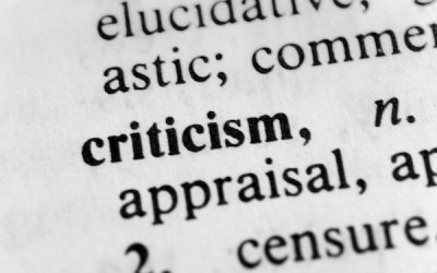 How to Effectively Deal With Criticism