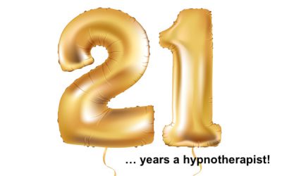 Celebrating 21 Years As a Hypnotherapist!