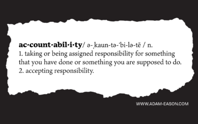 How to Hold Yourself Accountable in Life